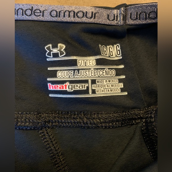 Under Armour Heatgear fitted shorts size Large - Picture 2 of 4